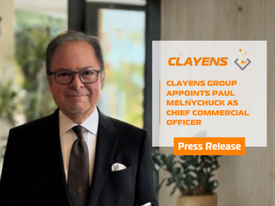 Clayens Group Appoints Paul Melnychuck as Chief Commercial Officer 