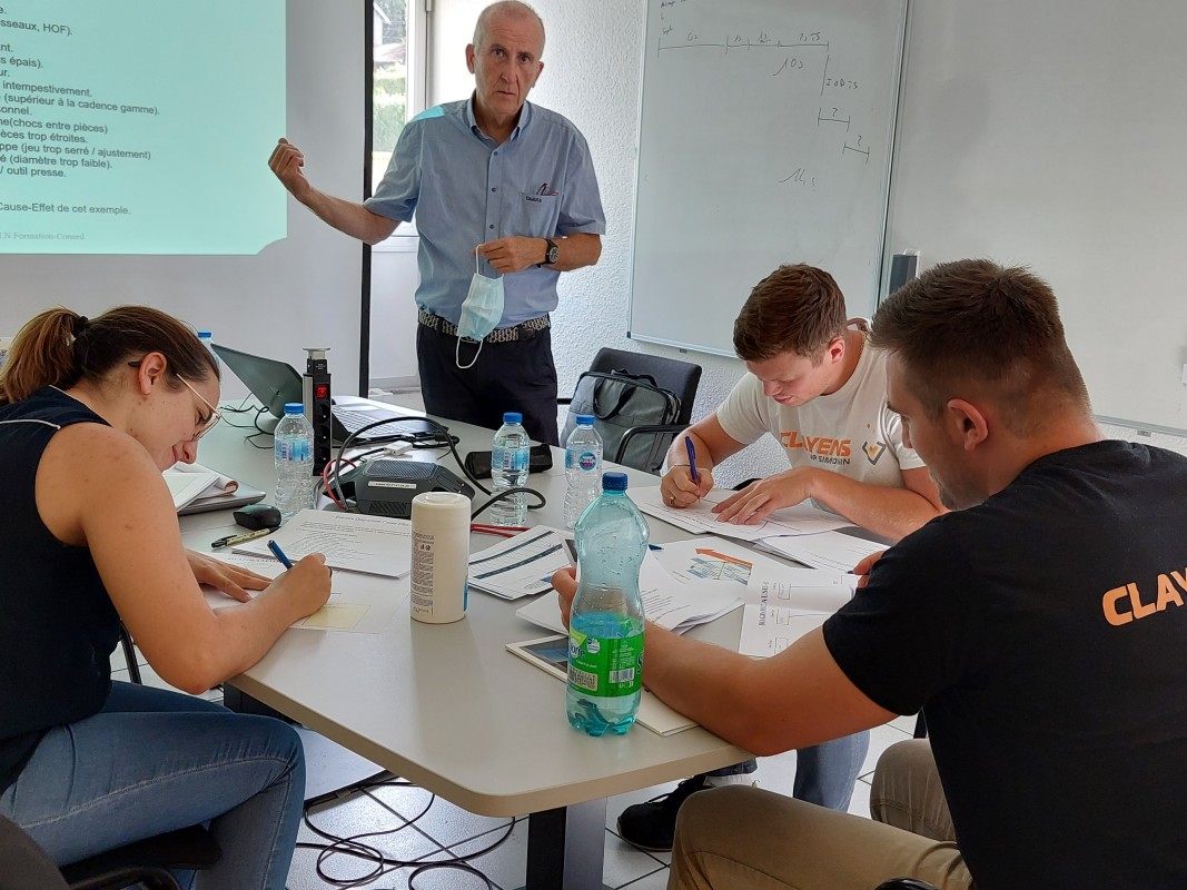 Session de formation Clayens NP Simonin