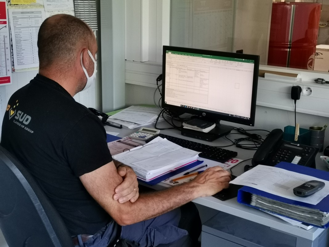 Logistique Clayens NP Sud